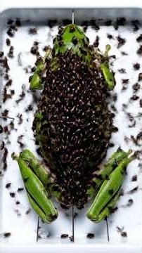 Frog Skeleton Cleaning Timelapse | Real BioDecay Process 🐸