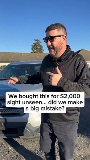 190 reactions · 61 comments | We bought this Ford Explorer for $2,000 sight unseen… did we make a big mistake? #bts #behindthescenes #dealershiplife | Grace Auto Group | Facebook