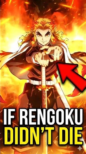 🔥 If Rengoku Lived, Tanjiro Unlocks SUN Breathing TOO SOON! ☀️😳 #demonslayer #shorts #anime