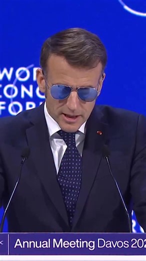 President Emmanuel Macron said France preferred “respect to bullies” and “the rule of law to brutality” in a speech at the World Economic Forum in Davos. While other European leaders have tried to keep a measured tone, Macron came out swinging after U.S. President Donald Trump threatened to impose steep tariffs if Europe does not let him take over Greenland. Macron wore aviator sunglasses during his speech, which the Elysee Palace said was to protect his eyes because of a burst blood vessel. 🔗 
