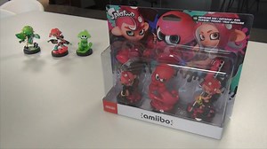 Octoling amiibo unboxing and comparison