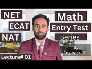 Math Entry Test Preparation, Lecture 01 ll Number System Class 11 Math NET/ ECAT