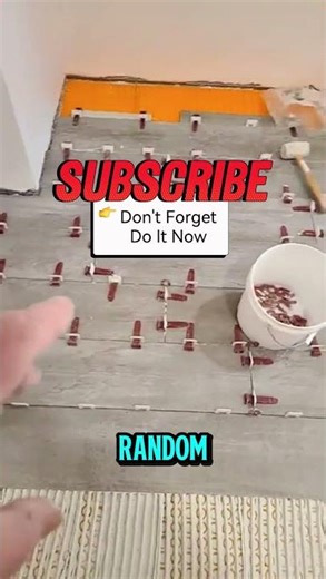 Do it Random joint. Plank Tiles #diy #tiles #construction #bathroomtiles