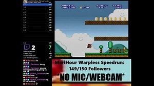smb2j any% mario snes in 8:25