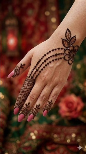 Simple Stylish back hand Mehndi designs / Mehndi dezign #shorts