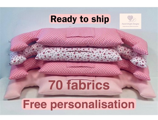 Mastectomy Pillow Surgery Recovery Pillow Post-op Breast Cancer Cushion Heart Surgery 70 Fabrics! Optional Personalisation - Etsy