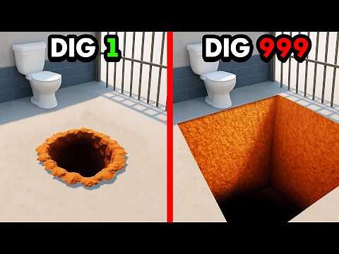 DIGGING PRISON ESCAPE (Impossible)