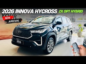 2026 🔥 Toyota Innova Hycross ZX Opt Full Review ✅ New Price & Features ❤️ Better Than Invicto?