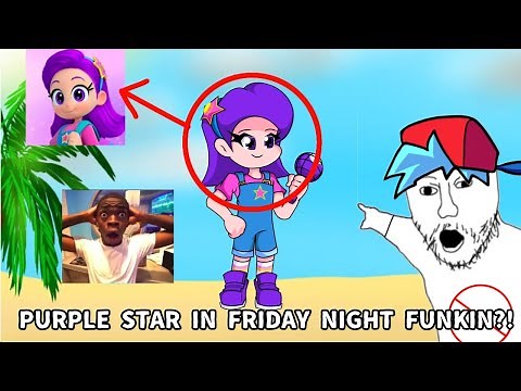 Funkin bubblegem review | Friday night funkin mod vs purple star (rainbow bubblegem)
