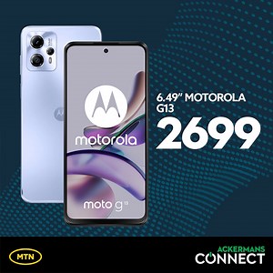 Experience the magic of Motorola with this month's great deals! Available online or in-store with Ackermans Connect. | Ackermans