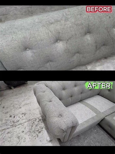 Corner Sofa | Before & After Deep Cleaning