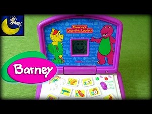 Barney's Learning Laptop Toy with Baby Bop and BJ from 1999 Lyons and Tiger
