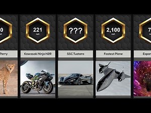 Ranking: Slowest to Fastest Things in the Universe