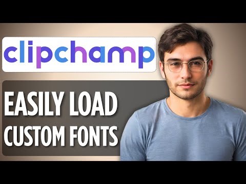 Clipchamp: How to Load Custom Fonts | 2025 Full Guide 🔤🎨