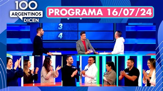 Programa 17/07/24 - ¡DUELO DE FAMOSOS! School of Rock y Zoom batallaron en “100 argentinos dicen”