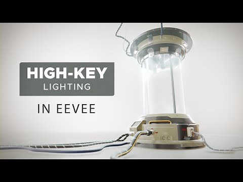 High-key Lighting in Eevee | Blender Lighting Tutorial