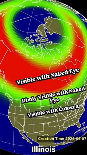 Northern Lights Possible Again Tomorrow Night, June 8 | G3 Geomagnetic Storm Watch Issued