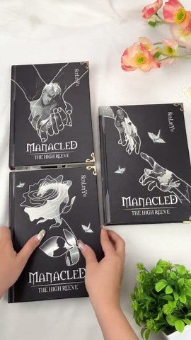 Manacled Illustrated Hardcover Book Set by Senlinyu – Dramione Fanfiction Inspired, Dark Fantasy Romance Collector Edition, Gift for Bookish - Etsy