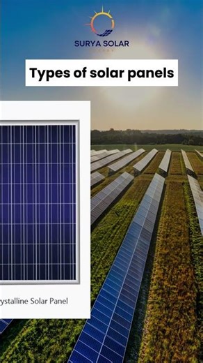 TYPES OF SOLAR PANELS