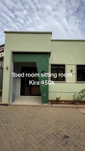 House for rent 1bed room sitting room Kira 450k per month