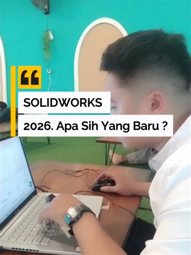 Apa aja sih yang ada di SW 2026. Simak video saya guys dan follow akun ini supaya dapat info menarik tentang edukasi Solidworks dan lainya #solidworks #sw2026