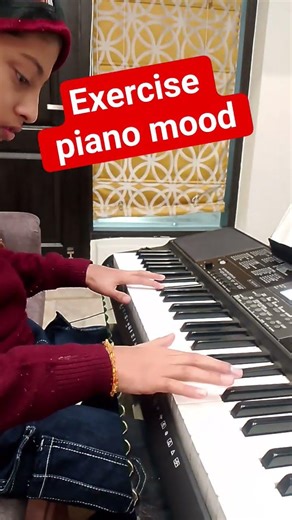 Exercise Piano Mood (By Students) #video#piano