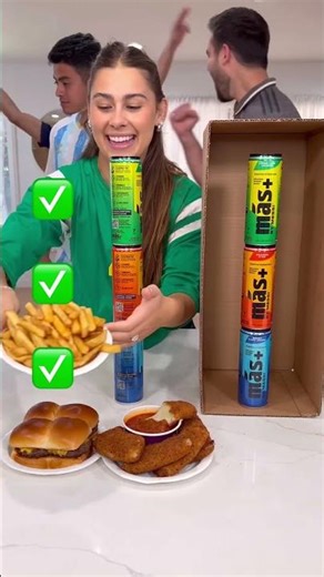 Stack the Cans, Grab the Food🤤