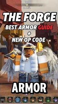 Best Armor Guide + New Op Code | The Forge #theforge #roblox #captinttb
