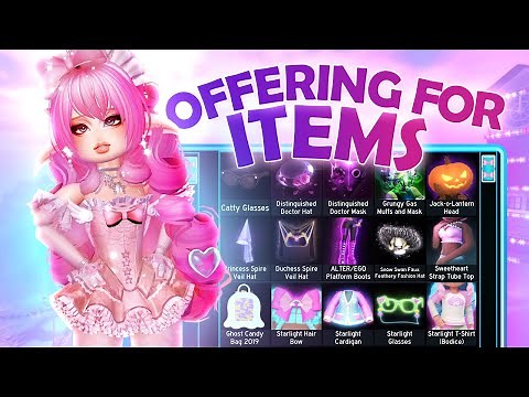 OFFERING FOR ITEMS In Royale High RICH SERVERS! 🏰💎