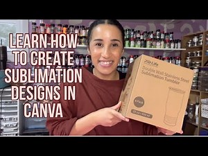 PYD Life Sublimation Tumblers, Learn how to create sublimation designs in Canvas in Minutes!