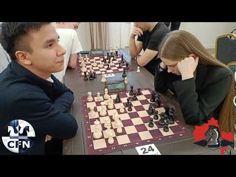 IM Zhakshylykov E. ( 2320) vs WFM Satanovskaia E. (2029). Russian Chess Crown rapid B