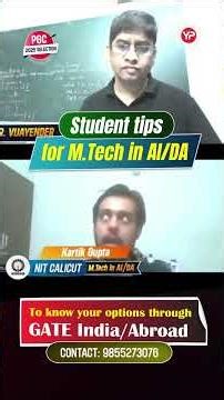 Student tip for NIT Calicut Self-sponsored M.Tech in AI/DS | Post GATE counselling 2026