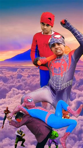 Angry Spider-Man | Super Goblin Fighting with Spider-Man #spiderman #marvel #spiderverse