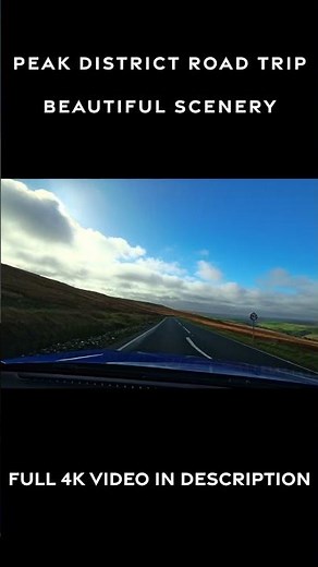 Peak District Road Trip POV Drive | Memorizing Views