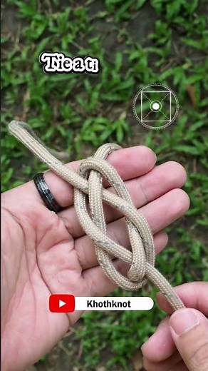 Tie the Perfect Single Strand Diamond Knot in 30 Seconds