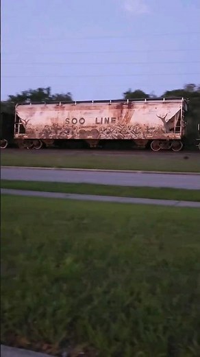 Soo line car on FEC 210