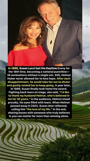 Susan Lucci’s 18 Losses—and the Man Who Never Let Her Quit