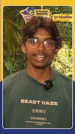 AIIMS Mangalagiri Success Story | K. Deekshith NEET 2024 | First Attempt MBBS Seat | Sri Gosalites