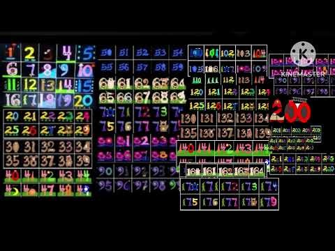 Number creatures 1 to 230