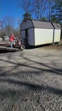 Storage Building Delivery!