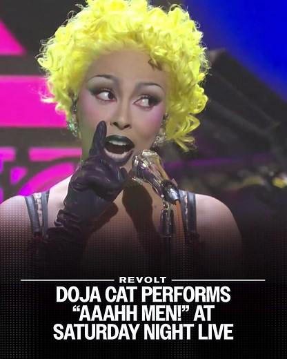 Doja Cat Brings Energy to SNL with 'AAHHH MEN!' Performance