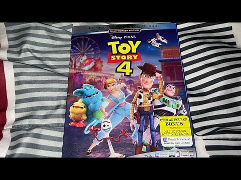 Opening to Toy Story 4 2019 DVD (Main Menu option)