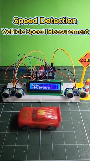 Speed Detection - Vehicle Speed Measurement | HC SR04 - Arduino