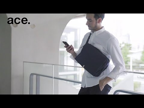 ace.（エース） ハンスリーSD 「前後左右、自由自在のハンズフリーバッグ」