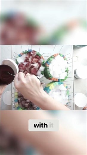 Cool color called 'Crimson Carnage' and it's final result.