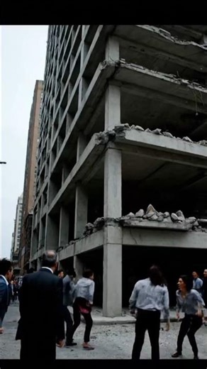 Ultra-Realistic Building Collapse | Cinematic Disaster Simulation in 4K