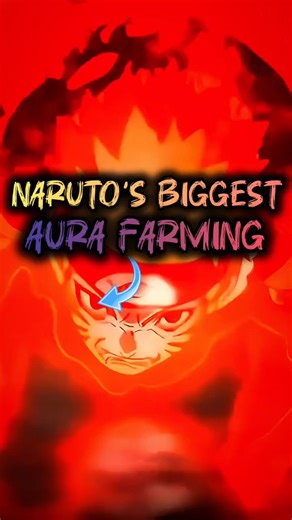Naruto's Biggest Aura Farming Moment 🤯🔥 | Anime BLAH