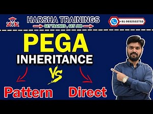 Pega 8.7 - Pattern Inheritance Vs Direct Inheritance | New Batch | For Training +91-9652532753