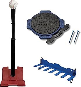 Amazon.com : Baseball&Softball Training Set - Power Batting System Combo for Swing Performance Training - Fully Adjustable Stem Baseball Tees for Hitting -Lightweight & Easy to Use Softball Equipment : Sports & Outdoors