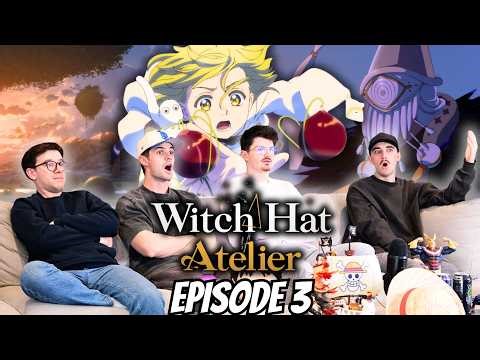 Witch Hat Atelier (Episode 3) Is AMAZING | FIRST TIME REACTION